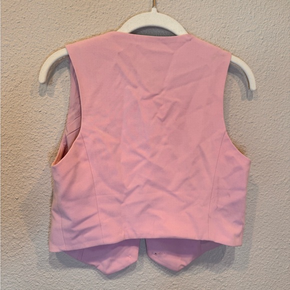 House of Harlow 1960 x REVOLVE Cardella Celia Vest Top pink cropped tank top - Picture 4 of 4